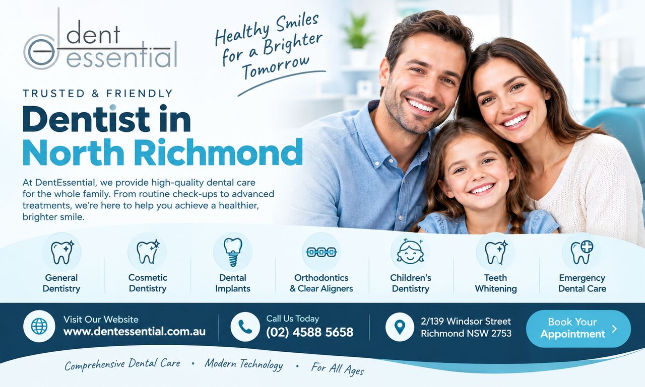 Sydney, Dental, Dentist North Richmond &ndash; Family Dental Care At DentEssential