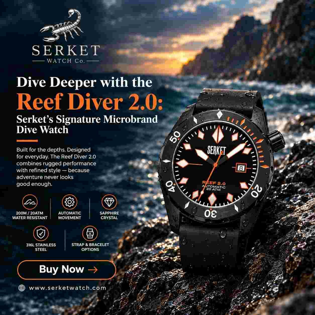New York, Appliances, USD 899,  Dive Deeper With The Reef Diver 2.0: Serket