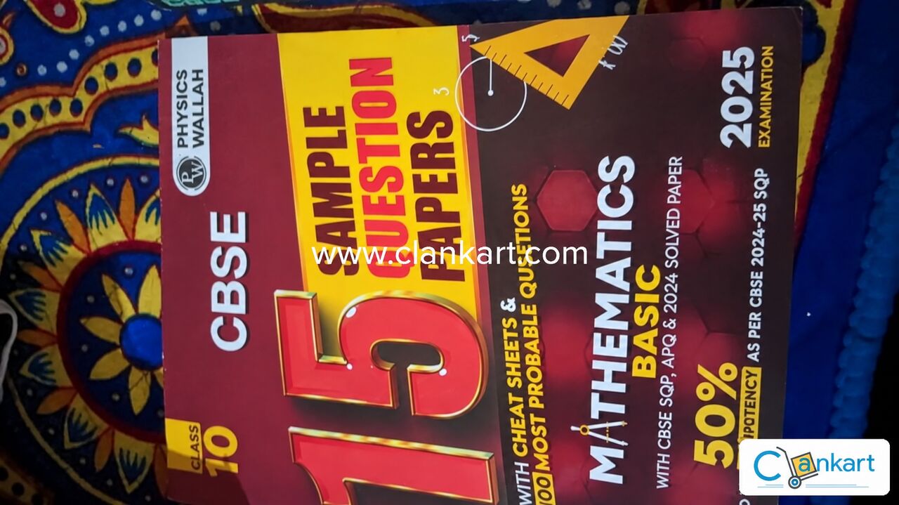 Jeddah, Books, SAR 50,  Past 15 Years Sample Paper Ritik Sir 2025 Exam Class 10 Basic
