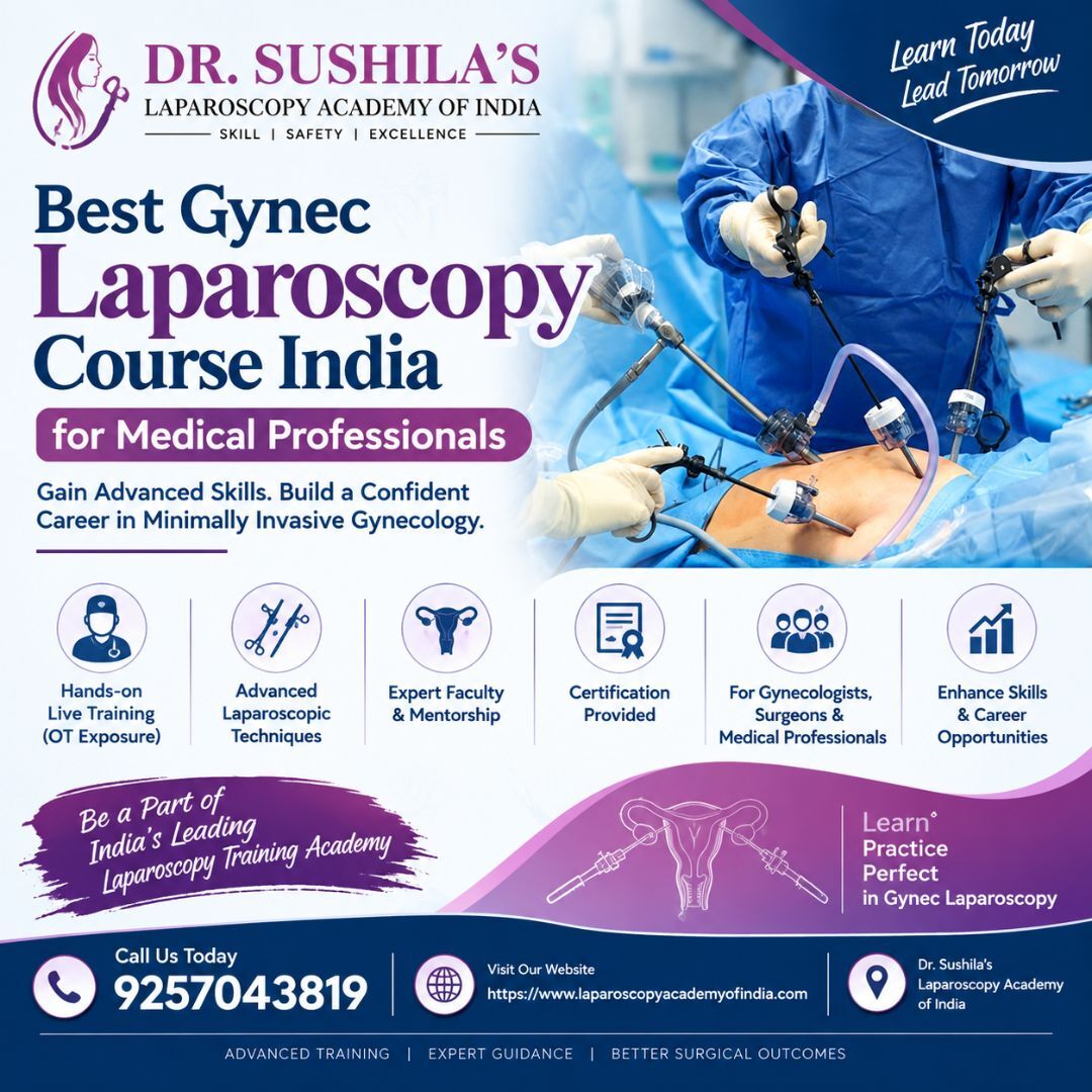 Mumbai, Health, Best Gynec Laparoscopy Course India For Medical Professionals
