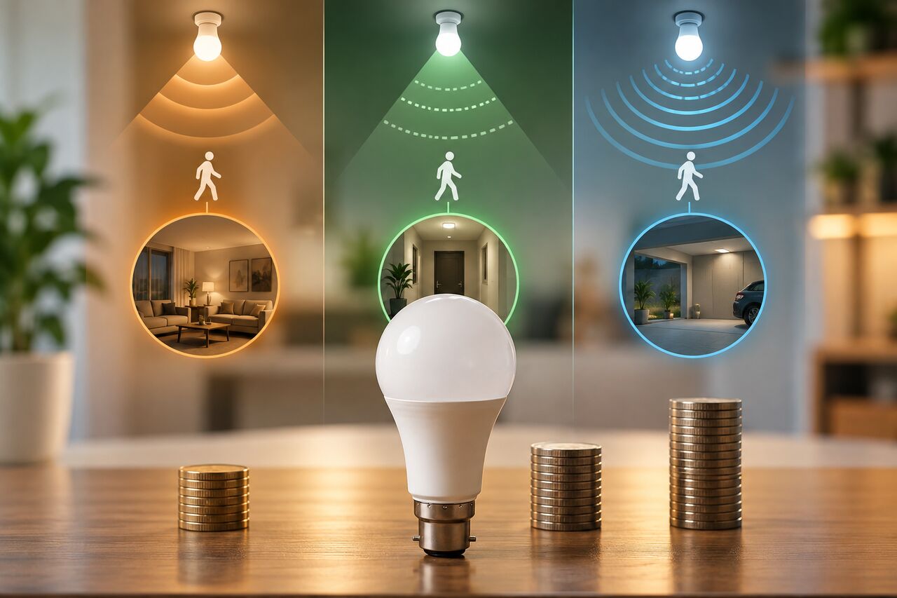 Noida, Electronics, Motion Sensor LED Bulb Prices In India: Costs & Features