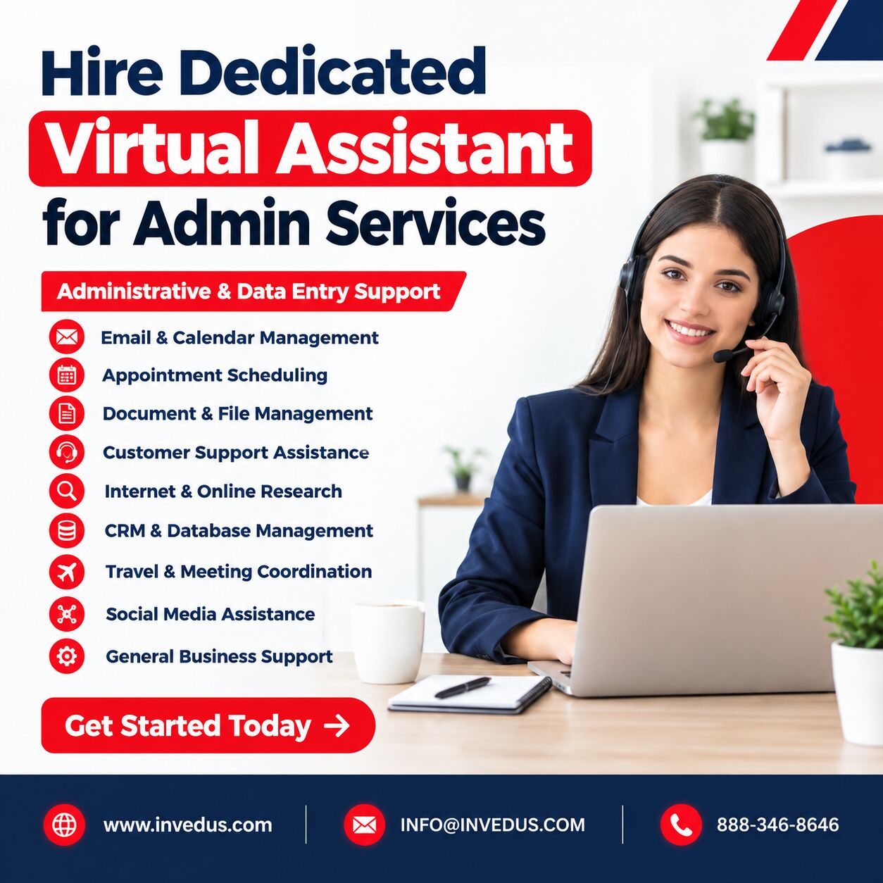New York, Technical, Hire Dedicated Virtual Assistant For Daily Tasks