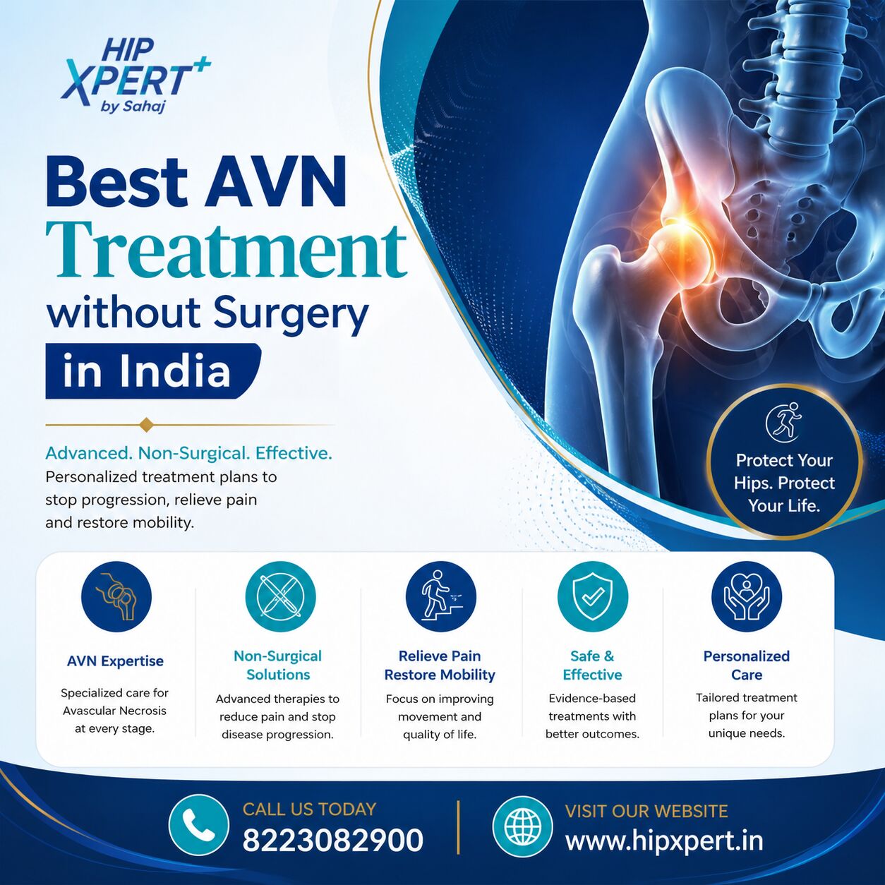 Indore, Health, Best AVN Treatment Without Surgery In India - HipXpert