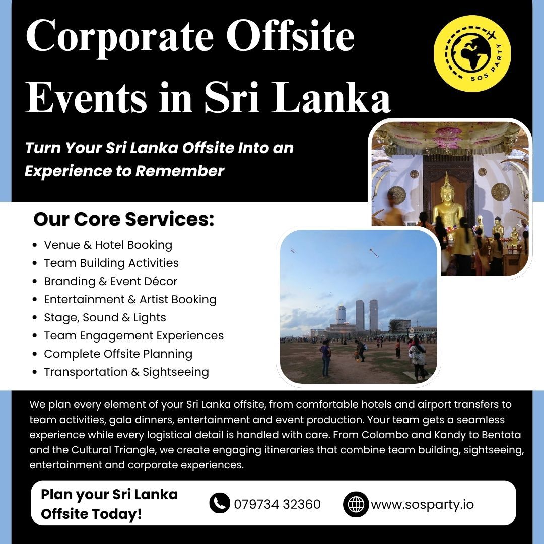 Colombo, Event Planning, Corporate Retreats In Sri Lanka