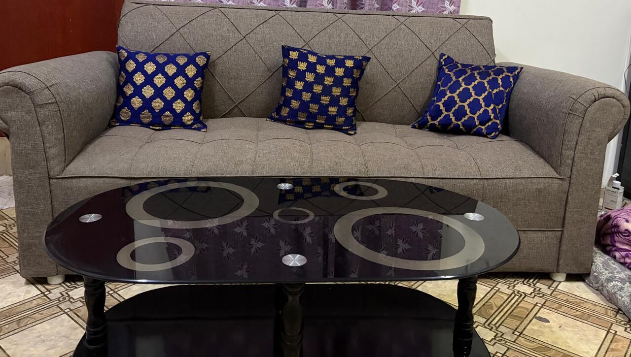 Jubail, Furniture, SAR 500,  Sofa Sets With Centre Table For Sale &ndash; Jubail