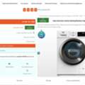 SAR 750,  Haas Automatic Inverter Washing Machine, 6 Kg, 12 Programs, HWF60SW - White