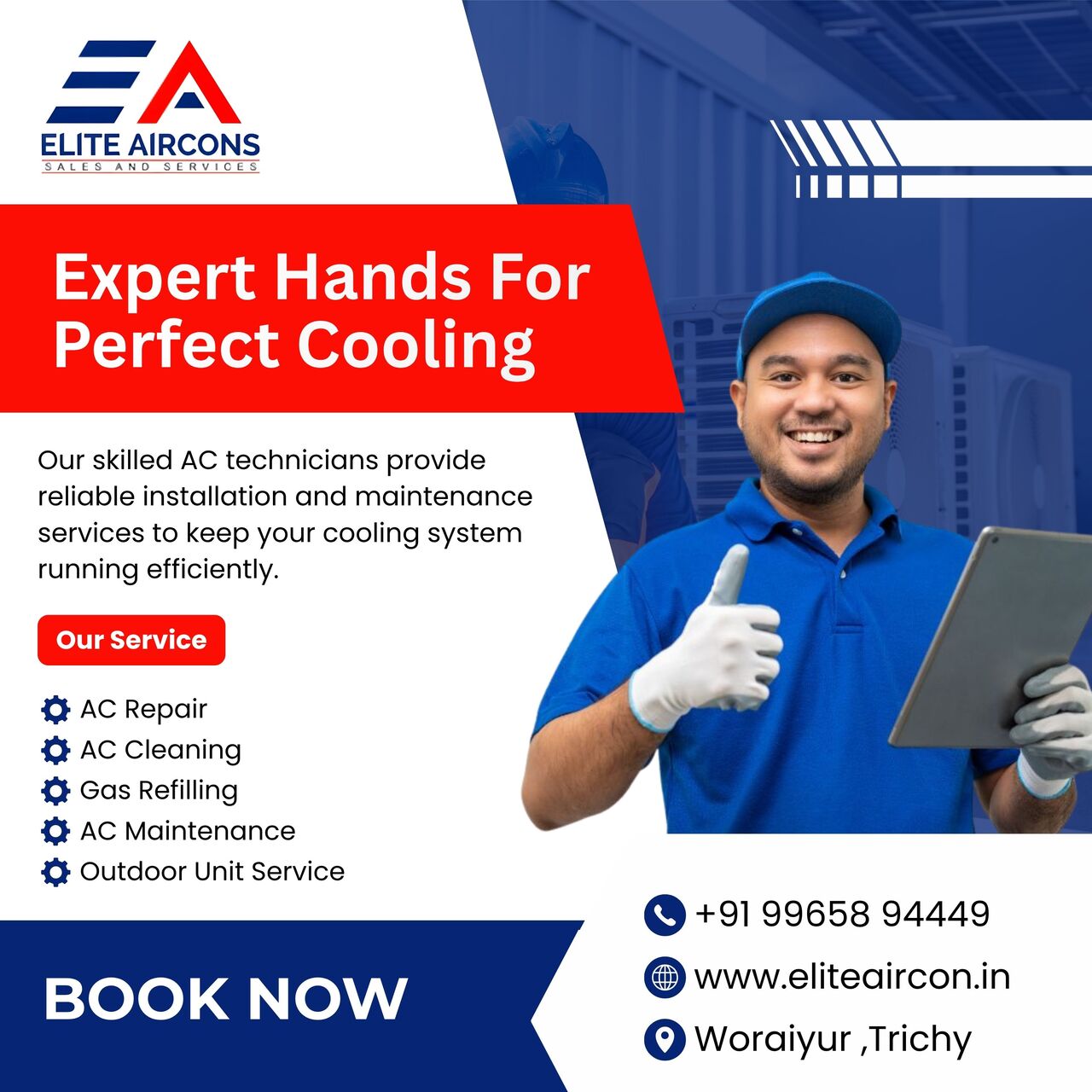 Chennai, Air Conditioning, AC Service Center In Trichy &ndash; Elite Aircons