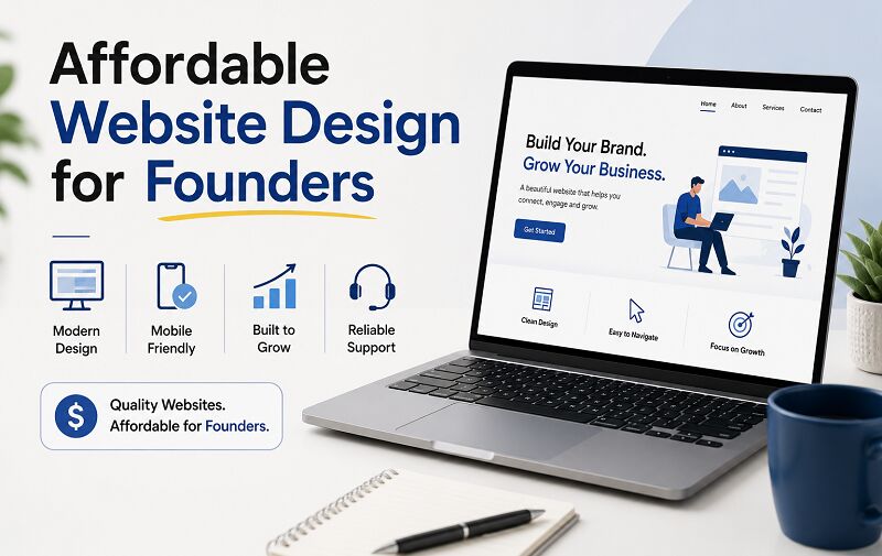 London, Business, Affordable Website Design For Founders