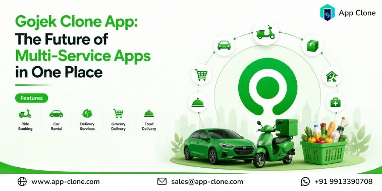 Mumbai, Computer, Gojek Clone App: The Future Of Multi-Service Apps