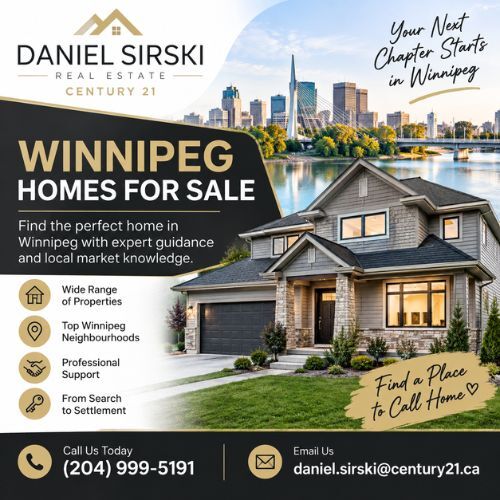 Winnipeg, Real Estate For Sale, Winnipeg Homes For Sale &ndash; Find The Right Property With Daniel Sirski