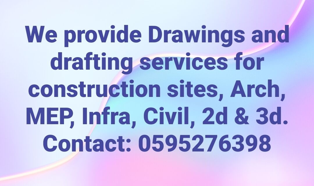Khobar, Lessons Offered, AutoCAD, Revit And MicroStation Drawings And Training