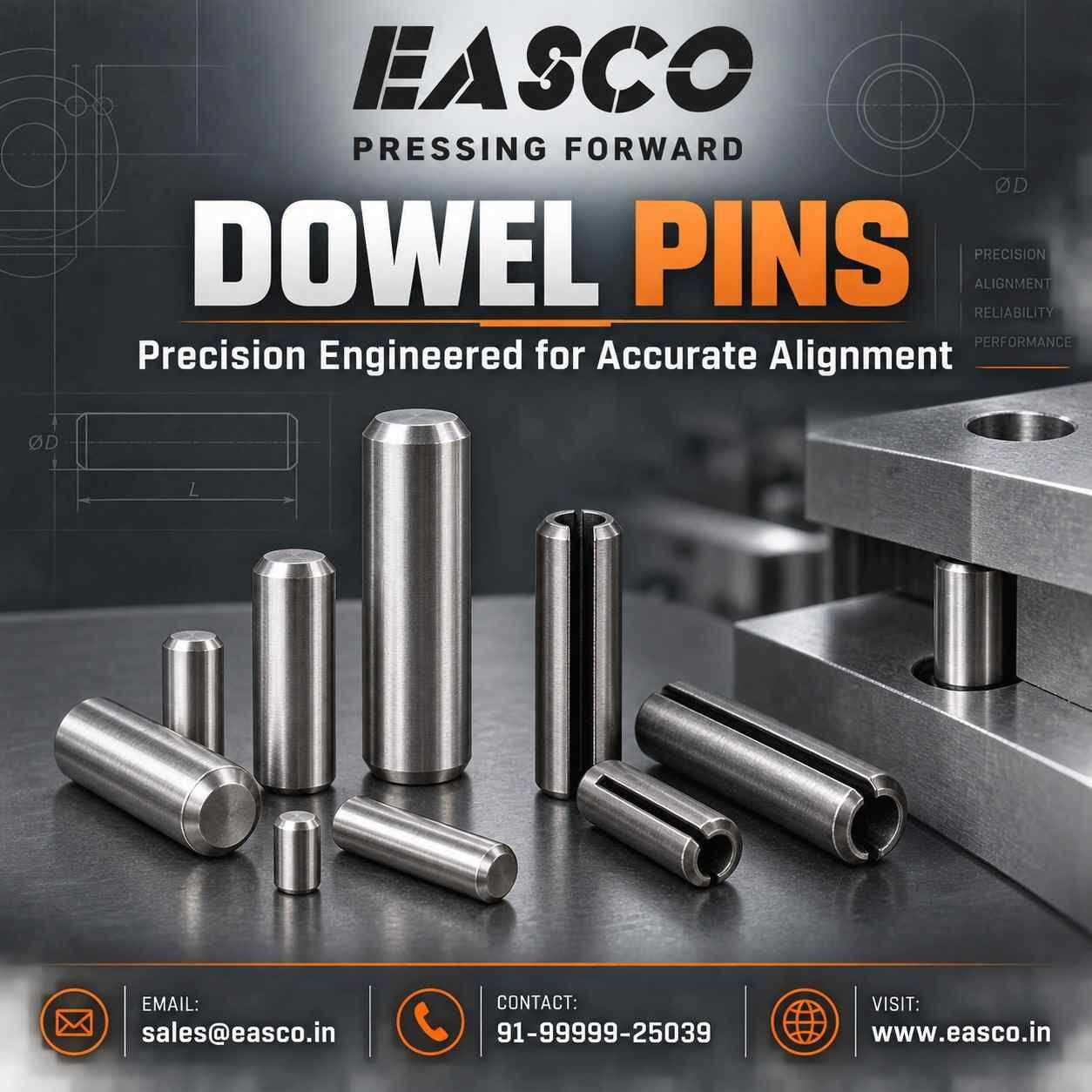 Haryana, Industrial Machinery, Dowel Pins For Automotive And Engineering Industries