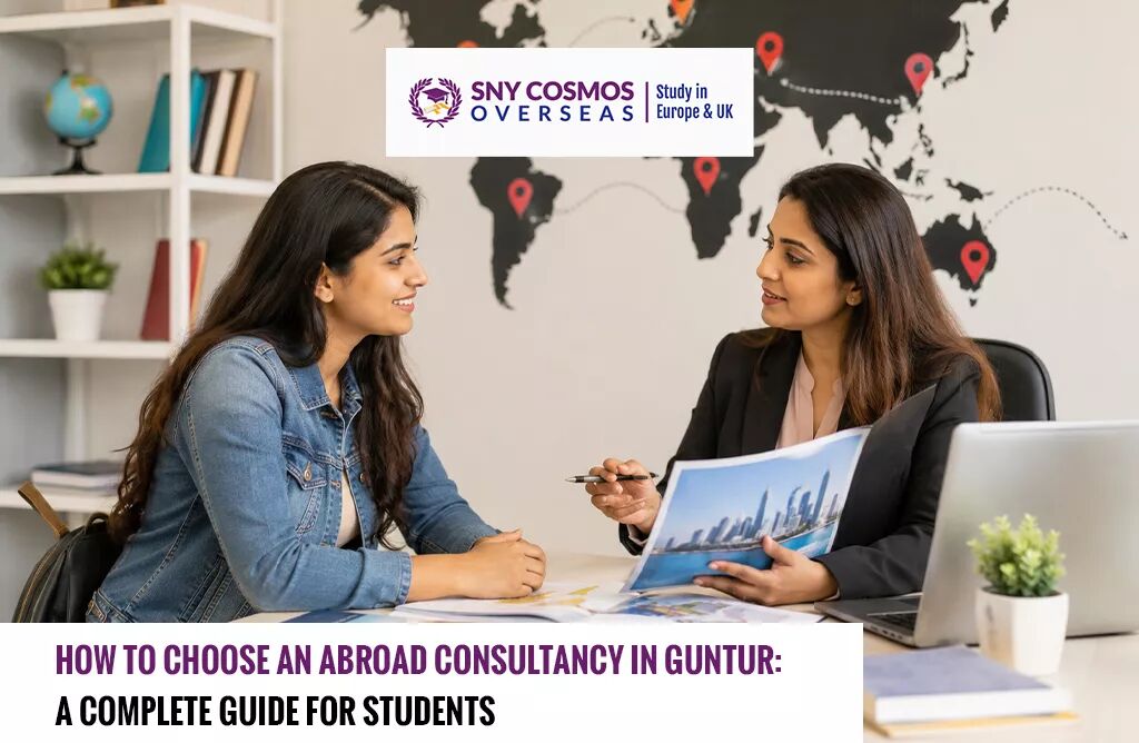 Vijayawada, Career Counseling, Recognized Study Abroad Consultants In Guntur | SNY Cosmos