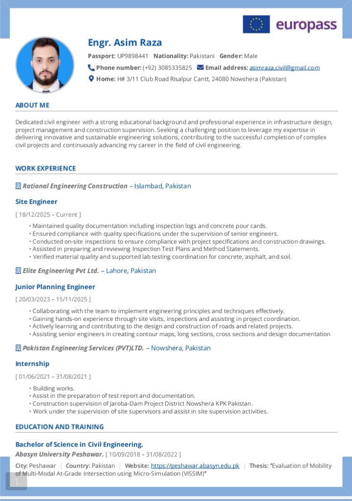 Jeddah, Job Seekers, Experienced Civil Site Engineer & Junior Planning Engineer