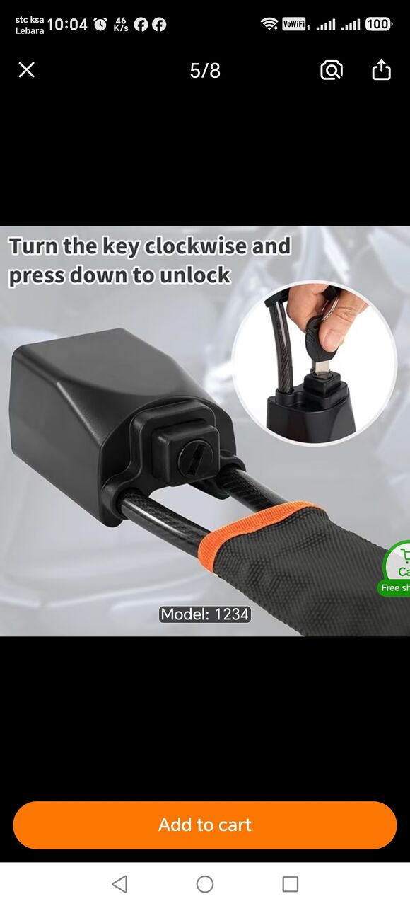 Al Malaz, Auto Parts, SAR 50,  Car Anti Lock Theft Sceurity Brand New