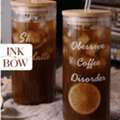 INR 699,  Buy Personalised Signature Coffee Glass Online &ndash; Ink N Bow
