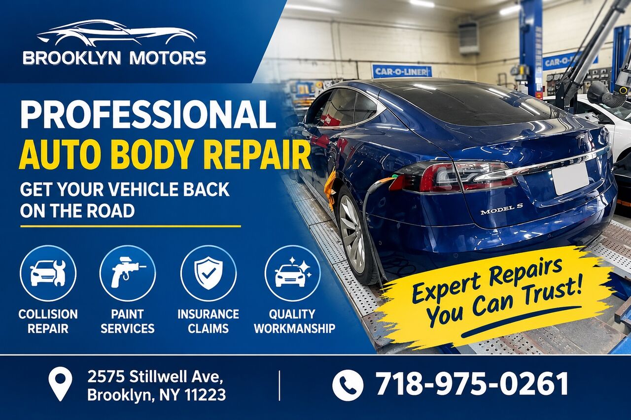 New York, Automotive, Tesla Approved Service Center In Brooklyn, NY