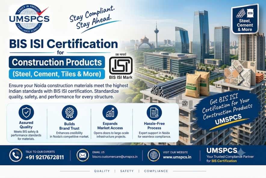 Noida, Legal, How To Get BIS ISI Certification In Noida?