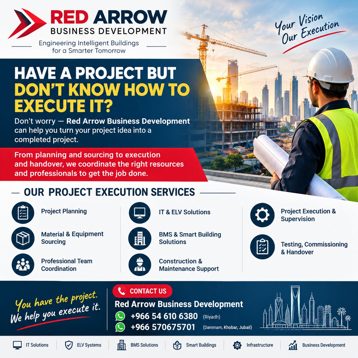 Jeddah, Business, DO YOU HAVE A PROJECT BUT DON&rsquo;T KNOW HOW TO EXECUTE IT? CALL 0546106380