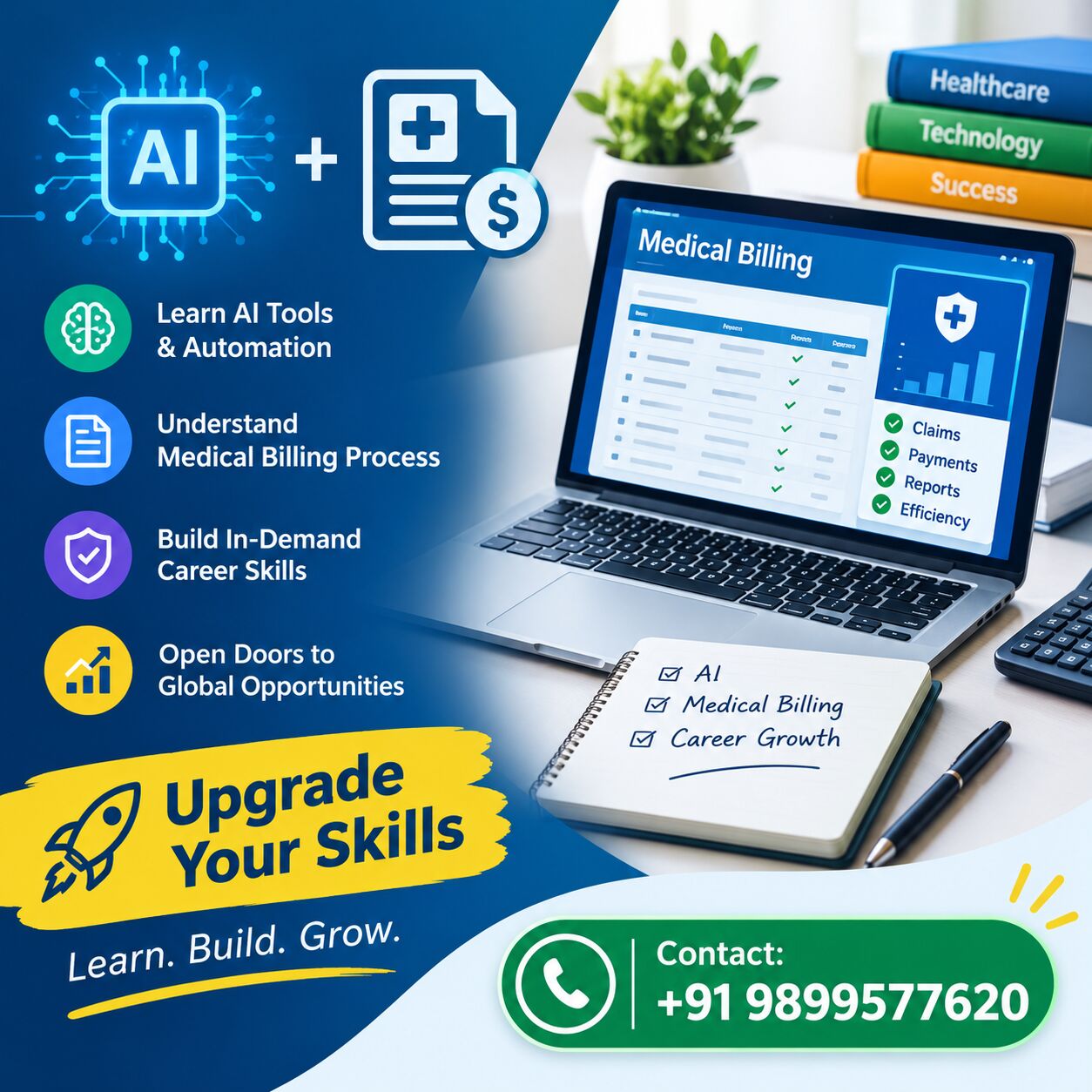 Lucknow, Education, Master AI In Medical Billing For A Future-Ready Career