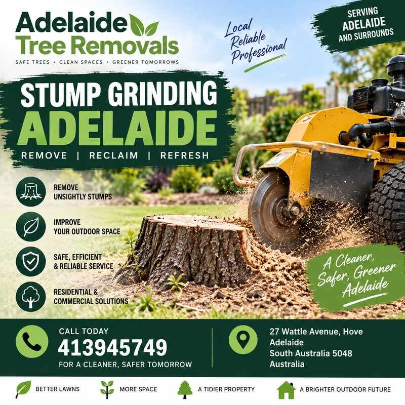 Sydney, Farm/Garden, Professional Stump Grinding Adelaide Services | Adelaide Tree Removals