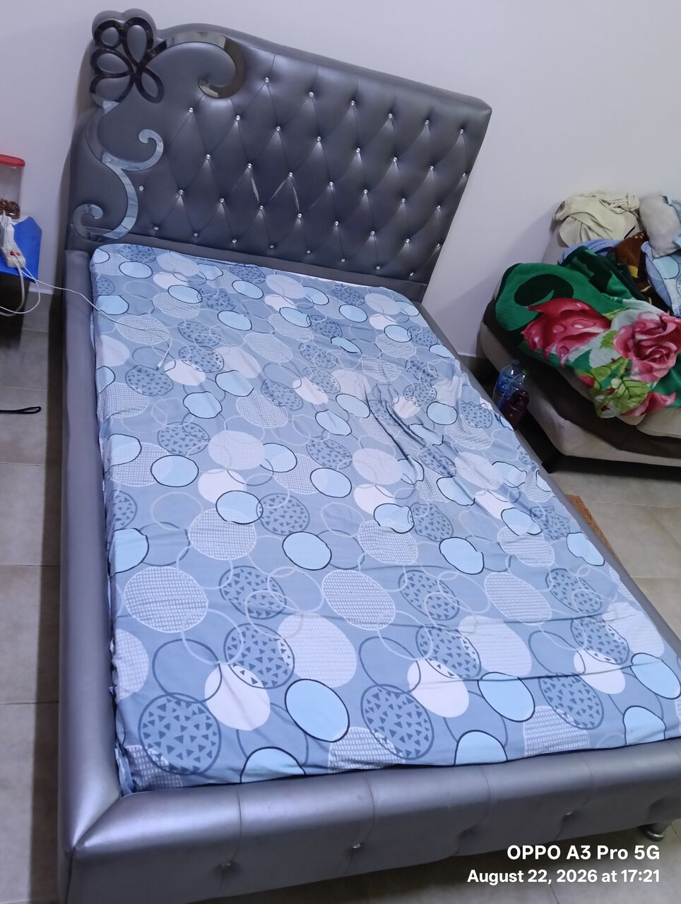 Hidd, Furniture, BHD 35,  1 Single BED With Mattress 35 BD