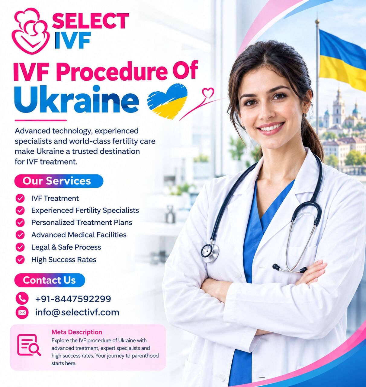 Kiev, Health, IVF Procedure Of Ukraine