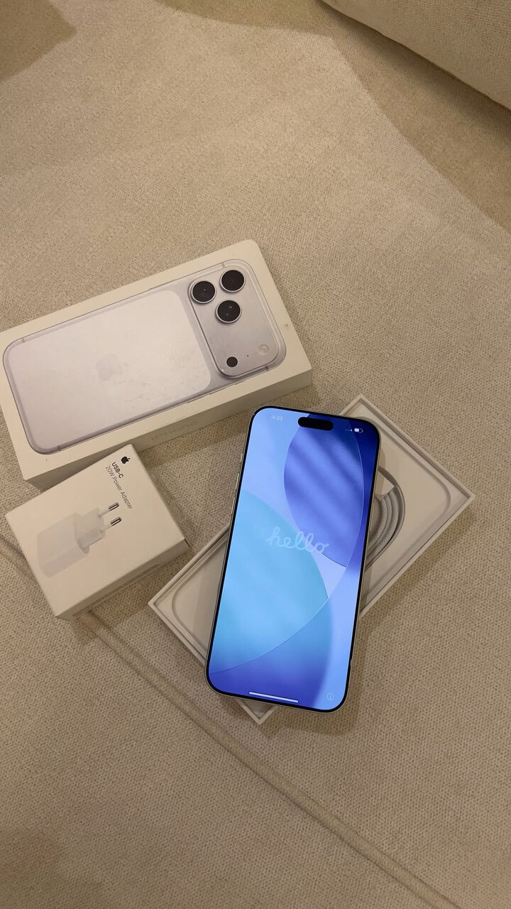 Jubail, Mobile Phones, SAR 4500,  I Phone 17 Pro Max 12/256