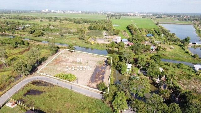 Bangkok, Real Estate For Sale, THB 13036450,  6 BR,  1533 Sq. Feet,  ขายที่ดินคลอง 15 ใกล้ Montreux Cafe  Farm แปลง D1 533.7 ตร.วา 