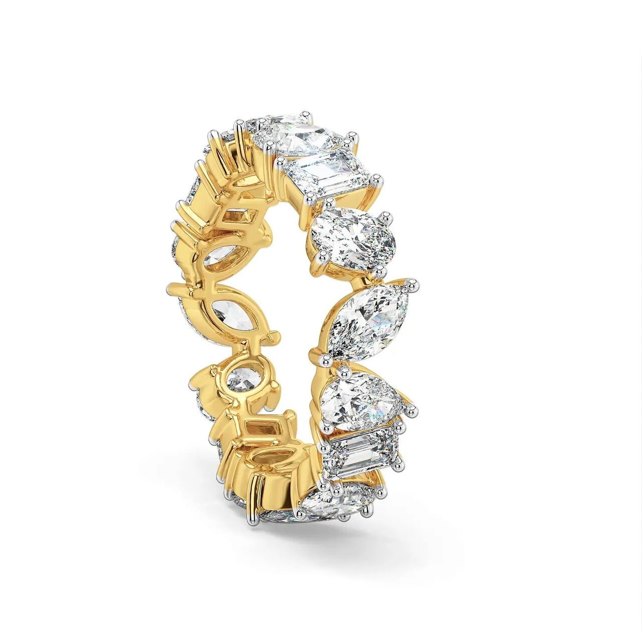 Ahmedabad, Jewelry, Lab Grown Diamond Eternity Rings &ndash; Timeless Diamond Bands
