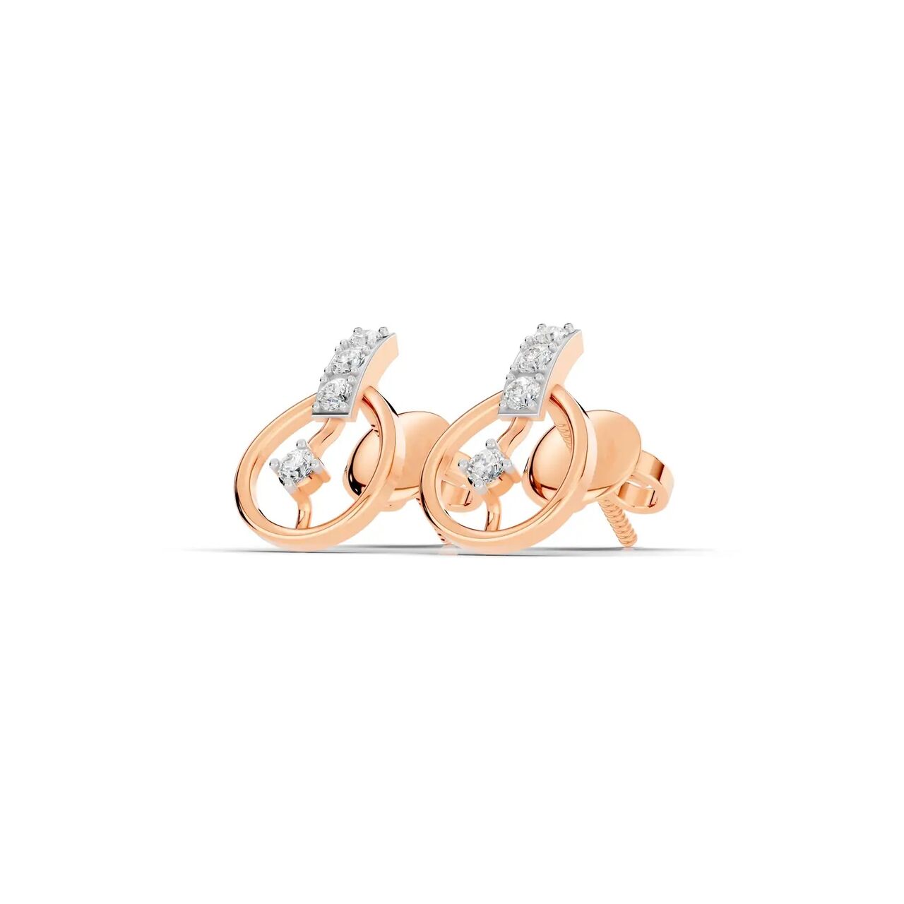 Ahmedabad, Jewelry, Lab Grown Diamond Stud Earrings &ndash; Classic Diamond Studs