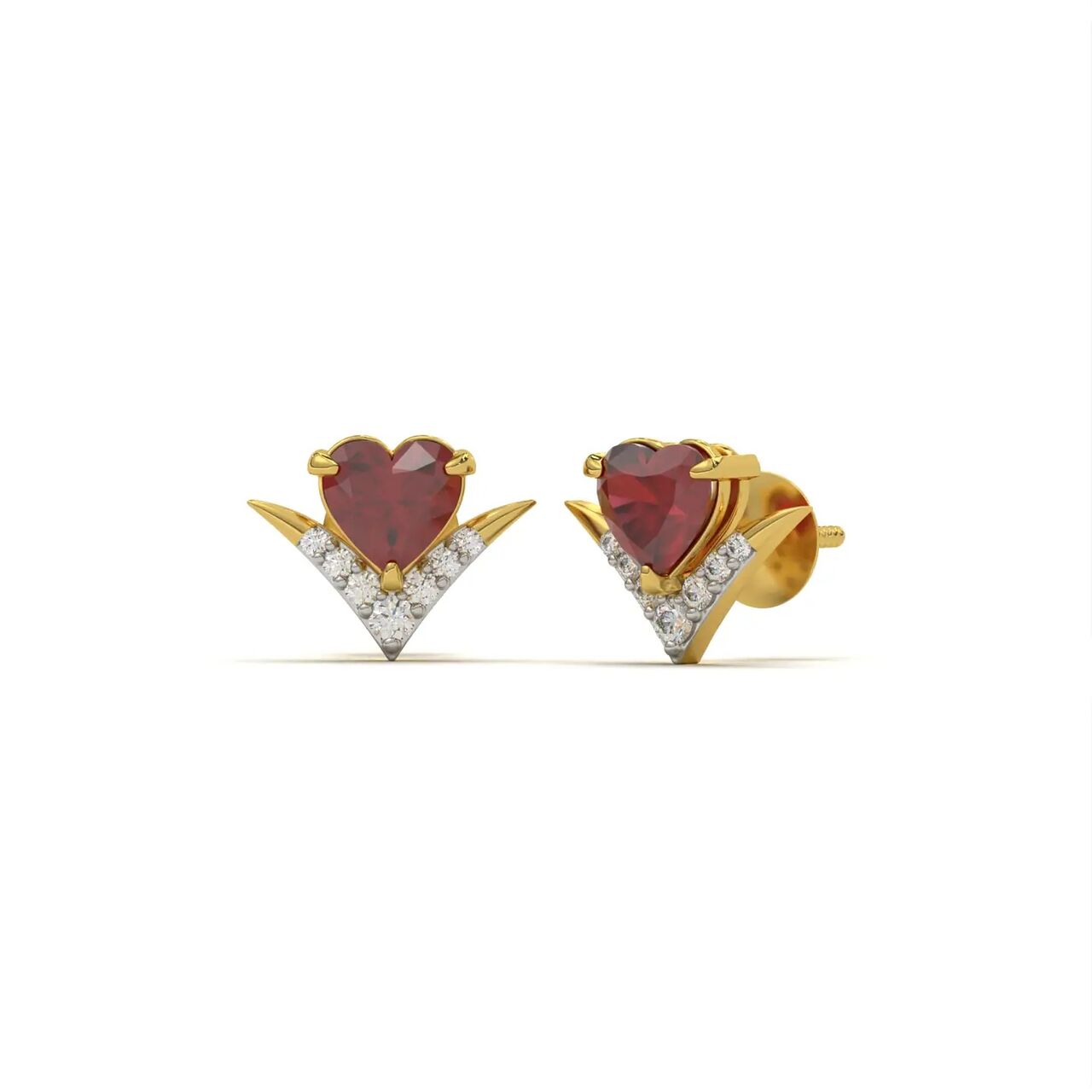 Ahmedabad, Jewelry, Lab Grown Diamond Stud Earrings &ndash; Classic Diamond Studs