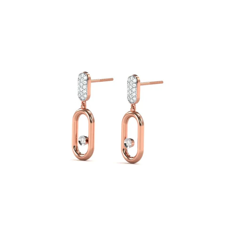 Ahmedabad, Jewelry, Lab Grown Diamond Drop Earrings &ndash; Elegant Drop Designs