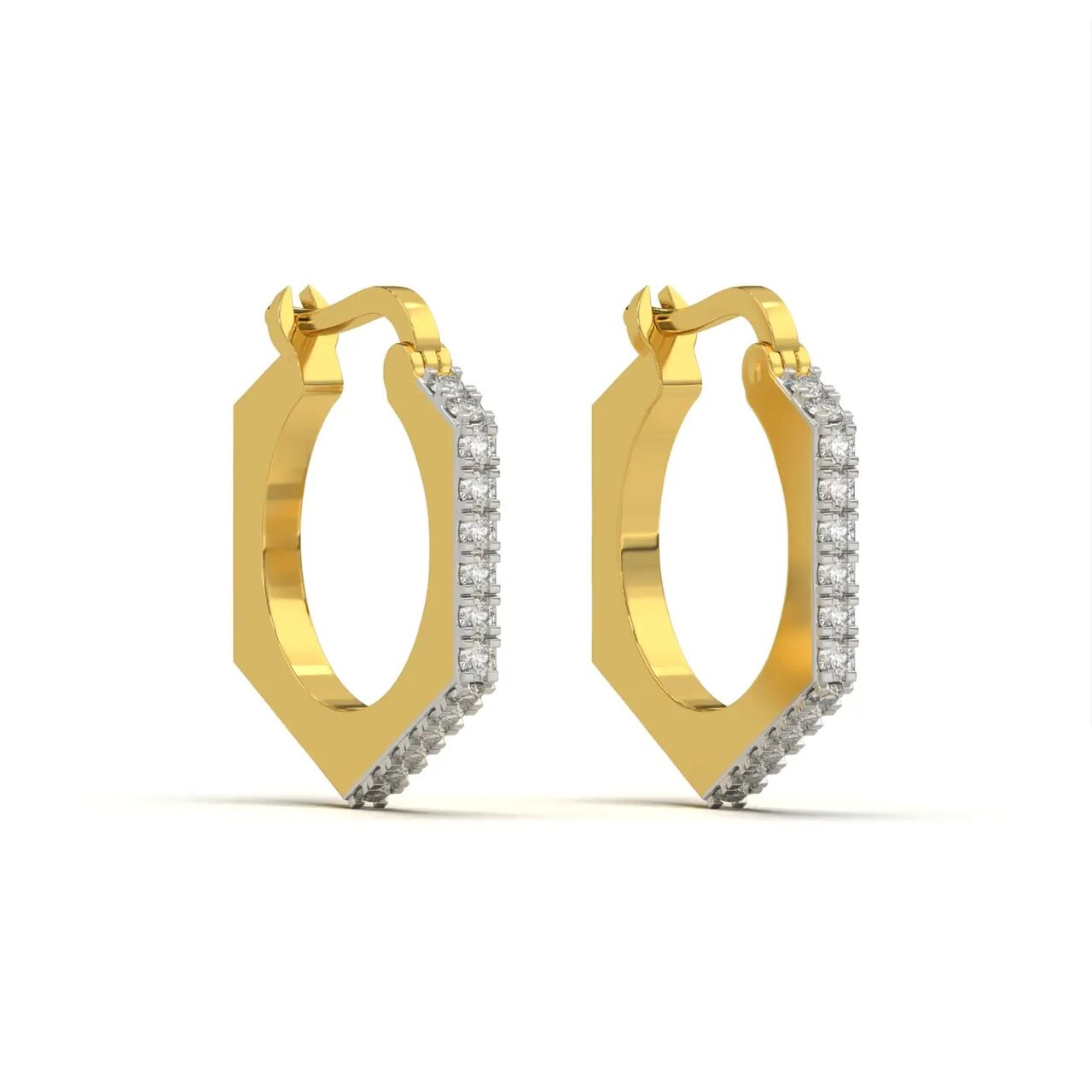 Ahmedabad, Jewelry, Lab Grown Diamond Hoops & Huggies &ndash; Modern Earrings