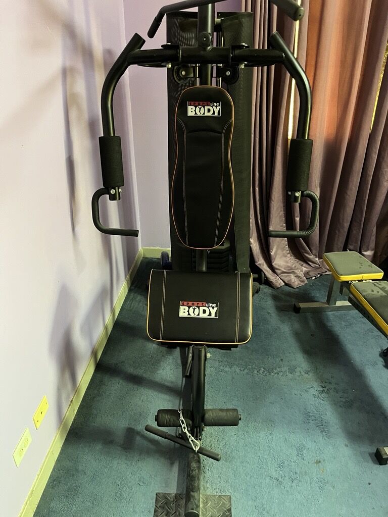Jubail Industrial City, Furniture, SAR 700,  At Home Gym Machine For Back, Biceps, Legs And Shoulder