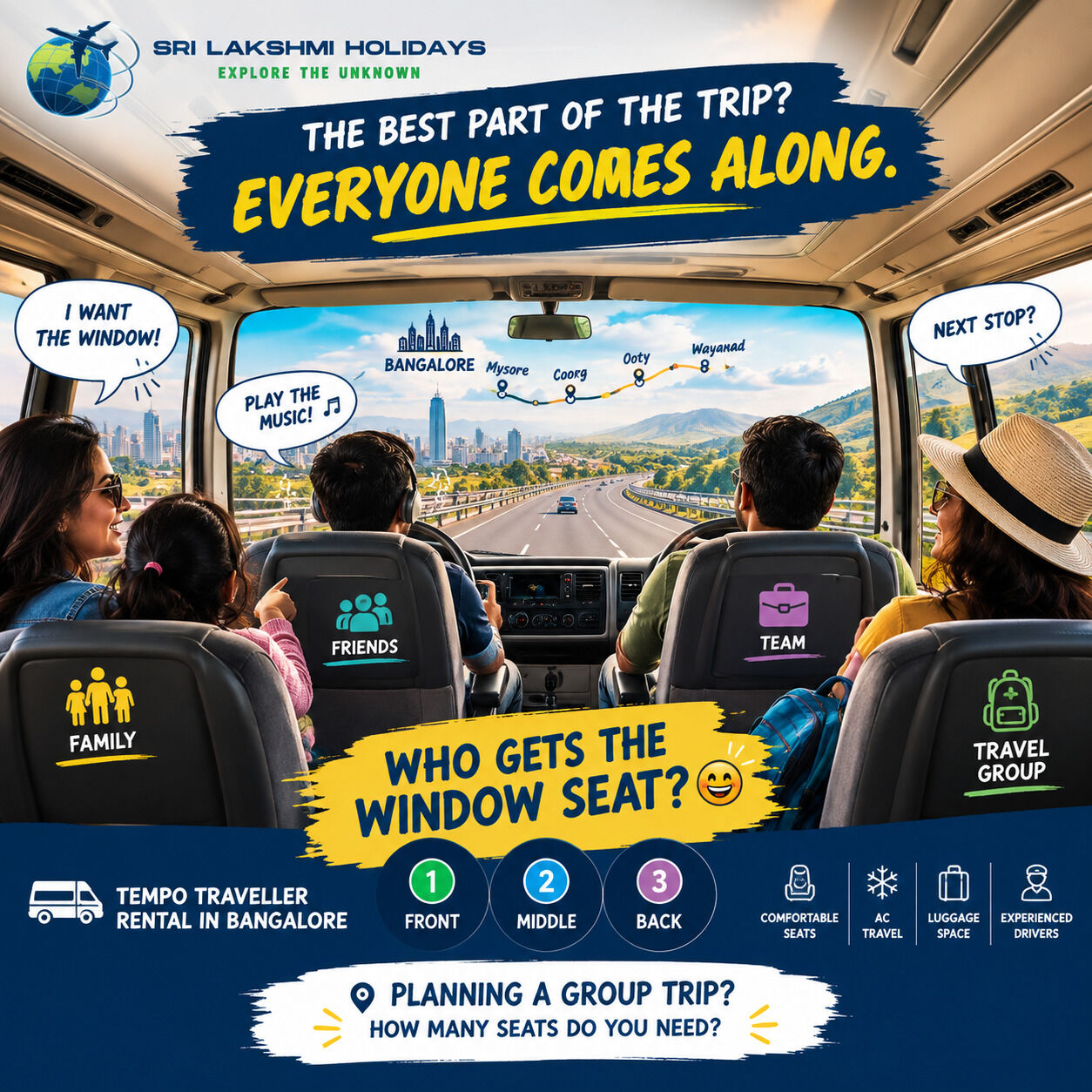 Bangalore, Travel, Why Can Tempo Traveller Rental In Bangalore Make Group Travel Easier?