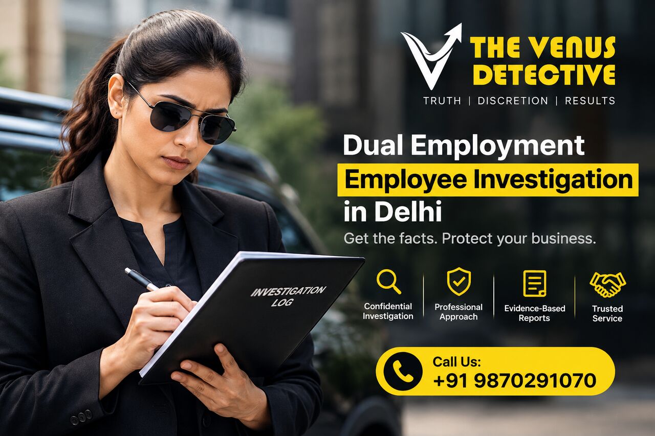 Noida, Legal, Dual Employment Employee Investigation In Noida | Venus Detective Agency