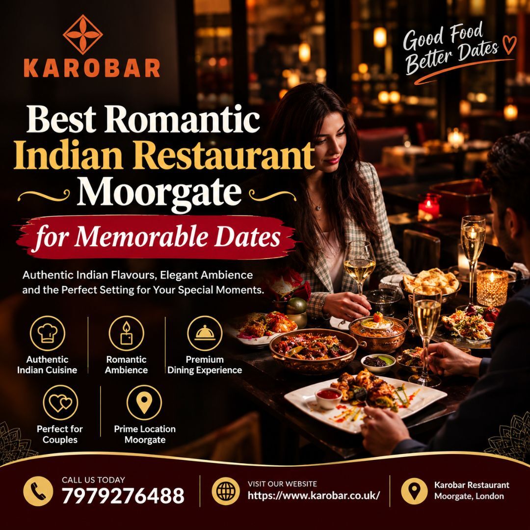 London, Food & Drink, Best Romantic Indian Restaurant Moorgate For Memorable Dates