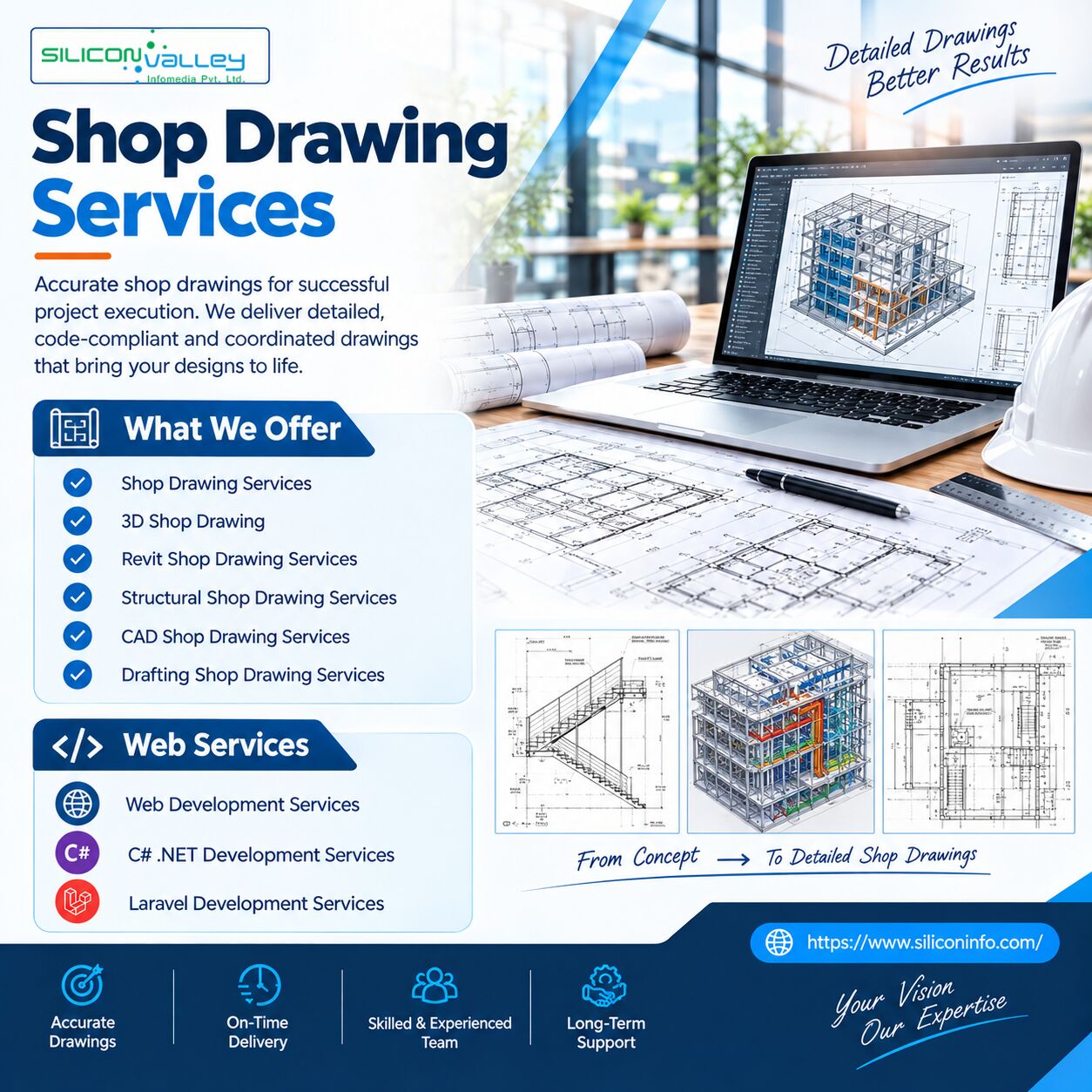 New York, Construction, Shop Drawing Services For Smarter Digital Project Workflows In The USA