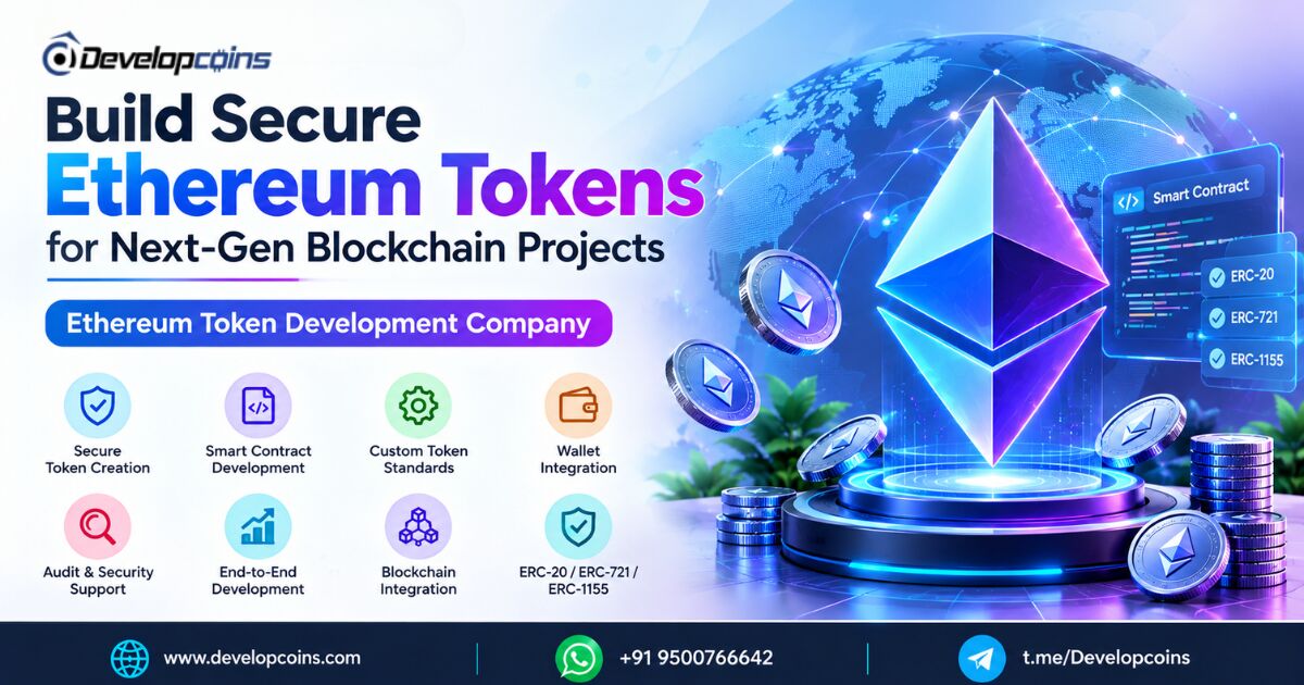 Raffles Place, Software Development, Build Secure Ethereum Tokens For Next-Gen Blockchain Projects