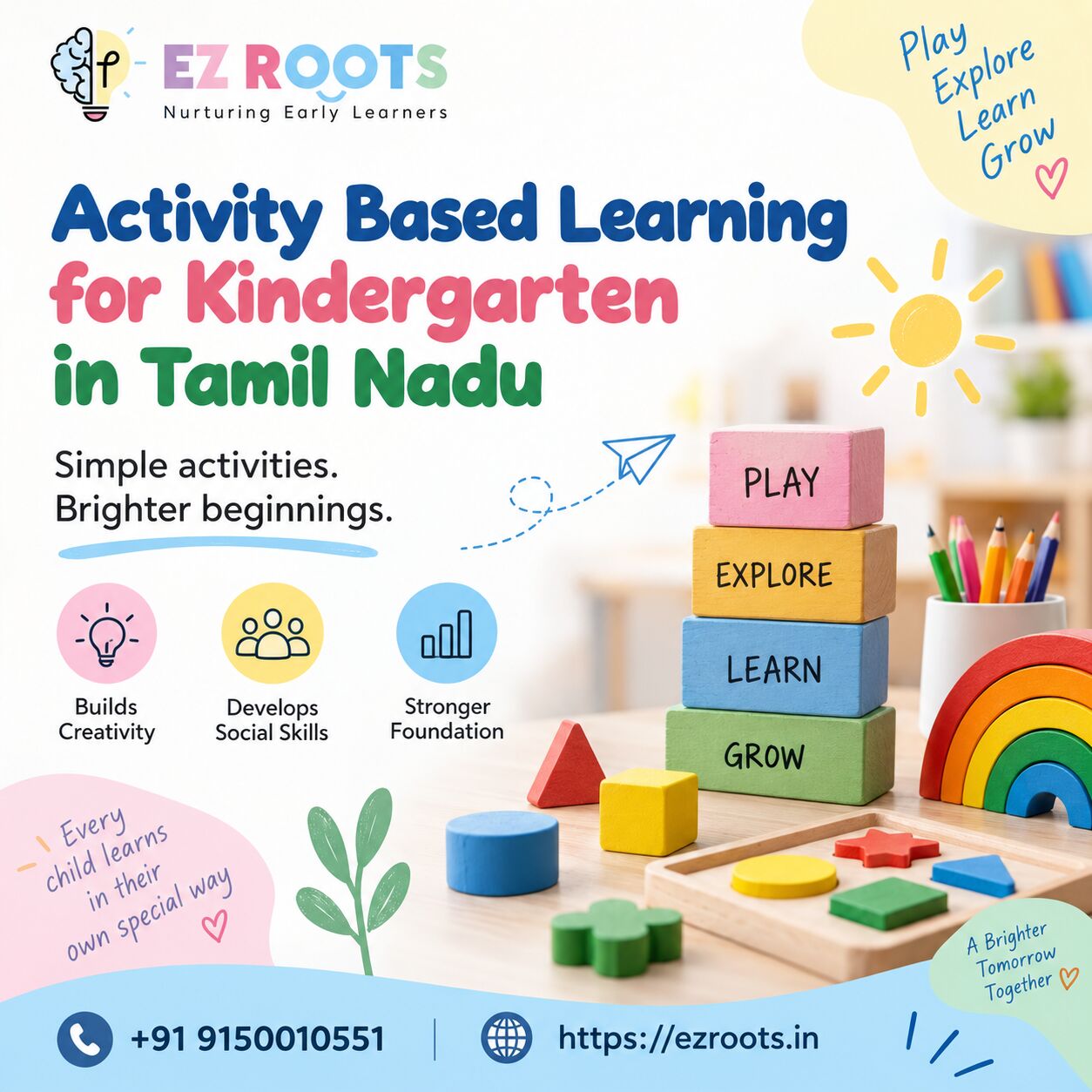 Chennai, Lessons Offered, How Children Benefit From Activity Based Learning For Kindergarten In Tamil Nadu