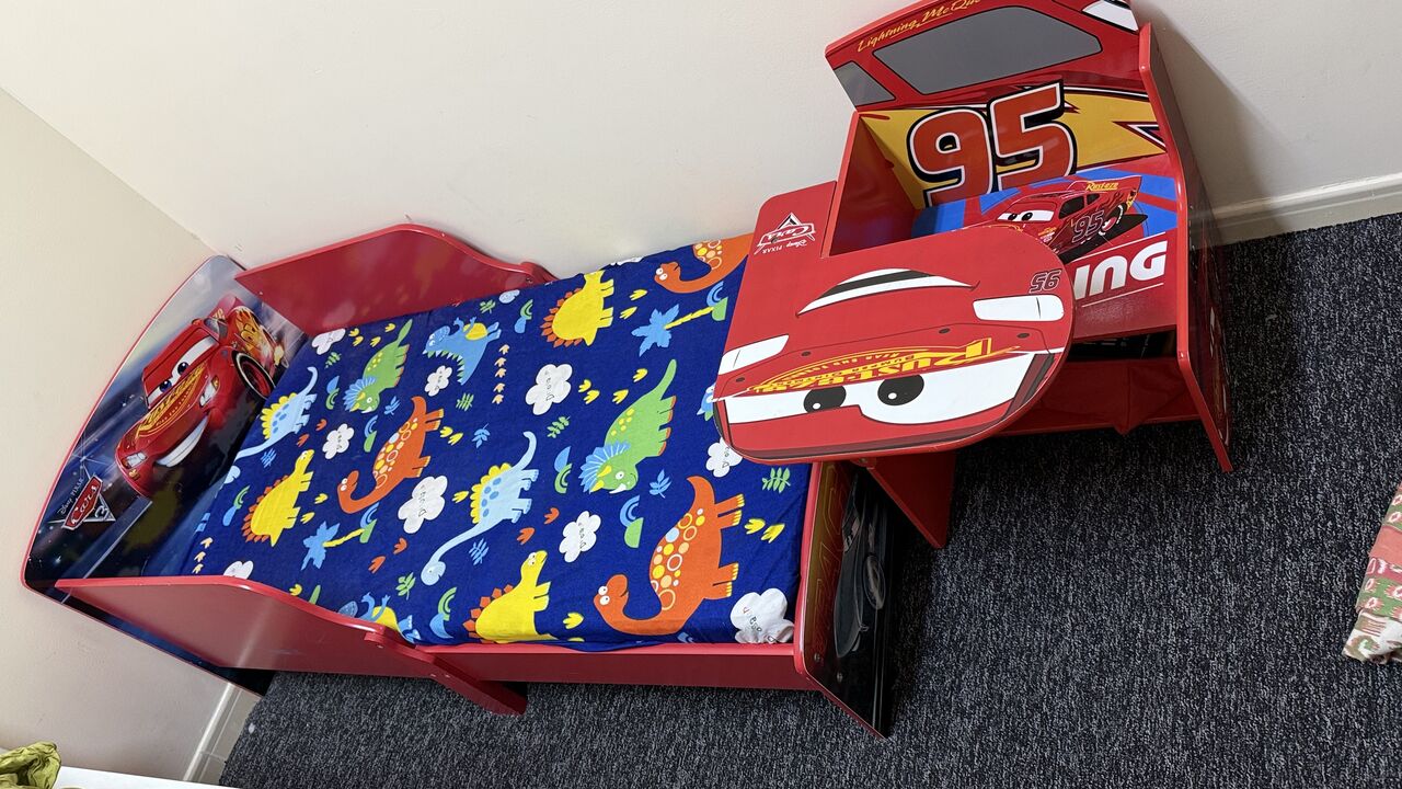 Jubail, Furniture, SAR 550,  Kids Bed, Mattress & Study Table For Sale- Sar-550