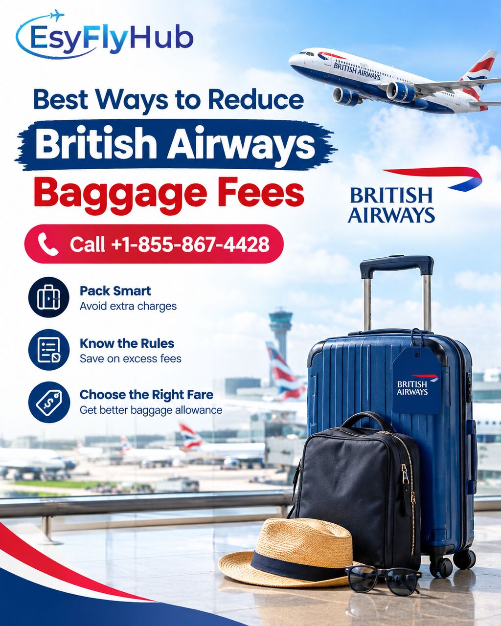 New York, Travel, Best Ways To Reduce British Airways Baggage Fees