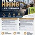 We Are Hiring &ndash; 2 Site Coordinators
