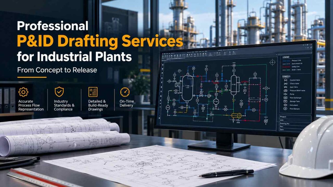 New York, Business, Professional P&ID Drafting Services For Industrial Plants