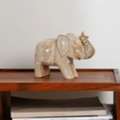 USD 11,  Elephant Sculpture | Mango Wood | Handcarved Fegurine