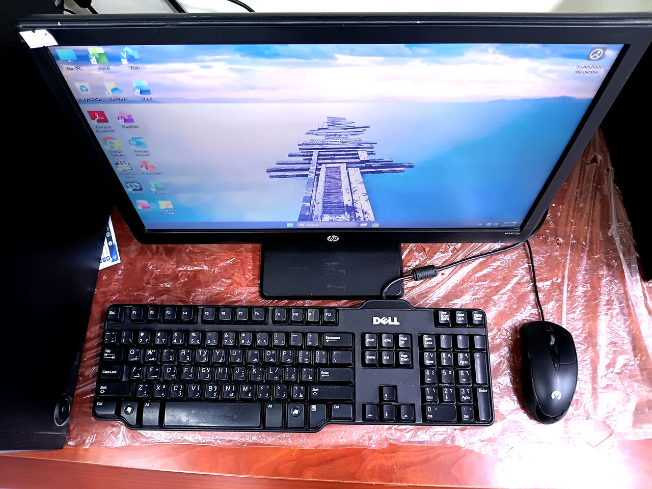 Riffa, Computers, BHD 63,  HP Computer Core I5 6th Gen 8GB/120 SSD + 500GB HDD 19&rsquo;&rsquo; Monitor LED 63 BD Only