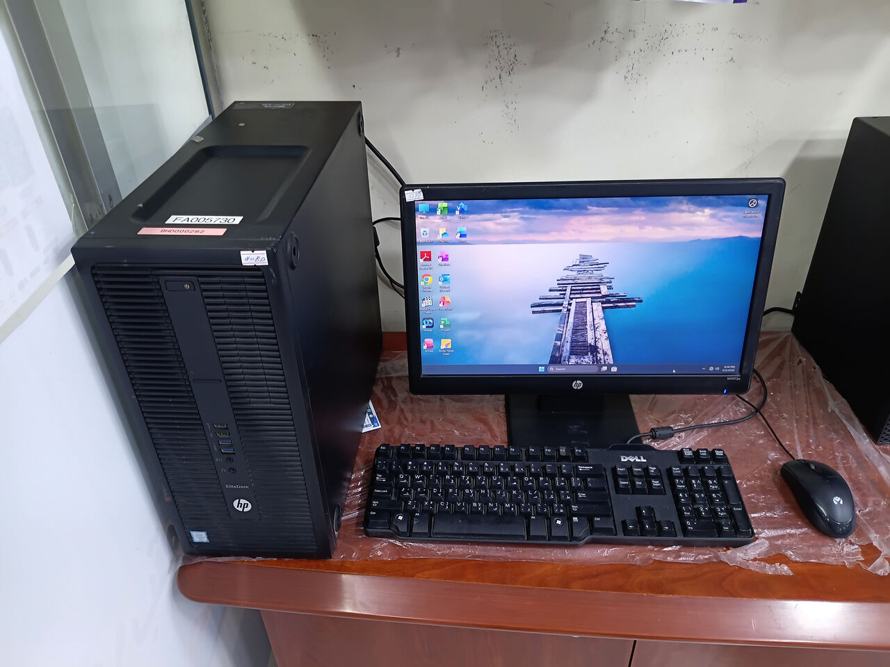 Riffa, Computers, BHD 63,  HP Computer Core I5 6th Gen 8GB/120 SSD + 500GB HDD 19&rsquo;&rsquo; Monitor LED 63 BD Only