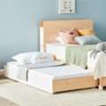 SAR 500,  120*200 Homecentre Bed For Sale Has Ample Storage Drawers And Underbed Large Storage Drawe