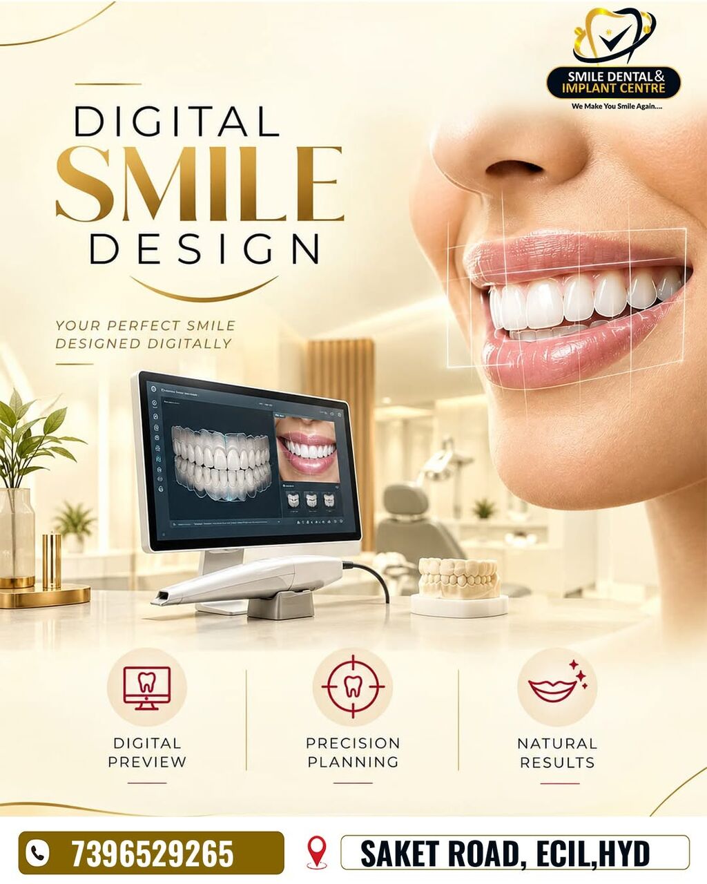 Hyderabad, Dental, Digital Smile Design | Your Perfect Smile, Designed Digitally